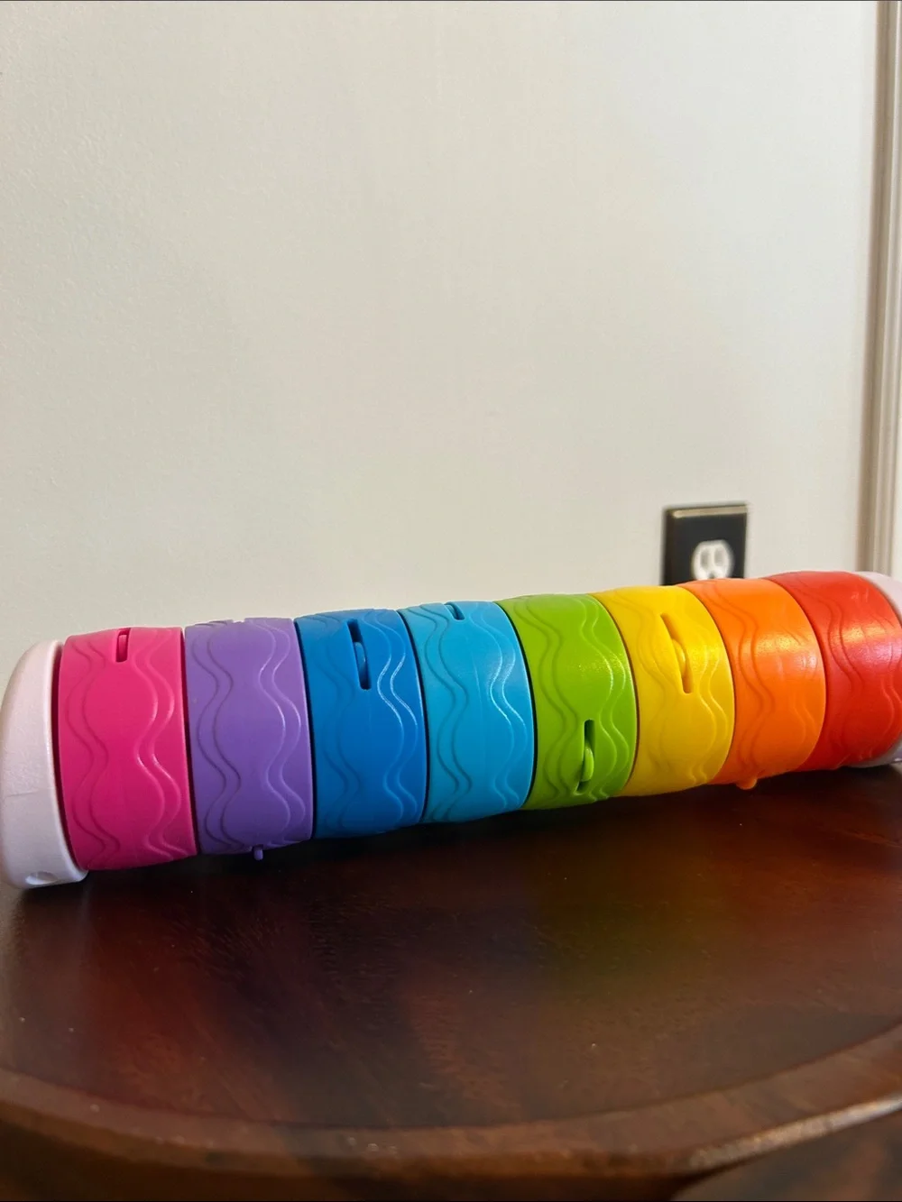 Colorful Rainbow Rock N Roller Xylophone Toy for Kids by Fat Brain Toys